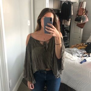 Off the shoulder top